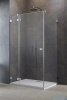 Radaway Essenza Pro Brushed Nickel Kdj kabina 80x75cm lewa szczotkowany nikiel 10097080-91-01L/10098075-01-01